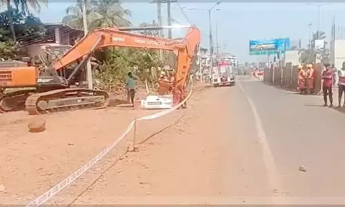 Panic at Dabolim: राजमार्ग खुदाई के दौरान ईंधन पाइपलाइन टूटी, बड़ा हादसा टला