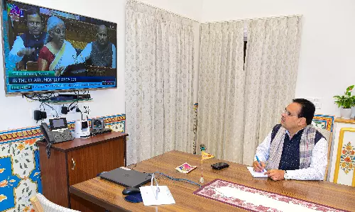 Jaipur: मुख्यमंत्री भजनलाल शर्मा की केंद्रीय बजट पर की प्रतिक्रिया Jaipur: मुख्यमंत्री भजनलाल शर्मा की केंद्रीय बजट पर की प्रतिक्रिया