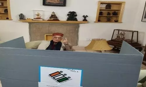 Delhi elections: 6,980 लोगों ने घर बैठे मतदान किया