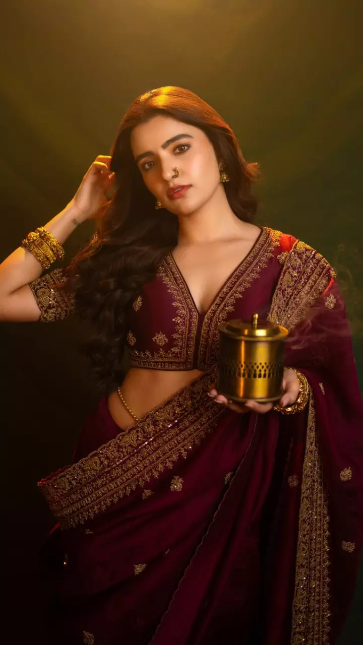 साड़ी में खूबसूरत लगी रुखसार ढिल्लों