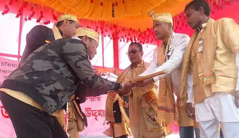 Assam : सूटिया में मुला गभरू मोइदाम में मी-डैम-मी-फी उत्सव मनाया गया Assam : सूटिया में मुला गभरू मोइदाम में मी-डैम-मी-फी उत्सव मनाया गया