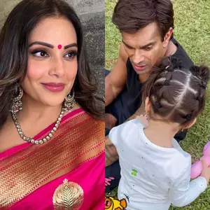 Bipasha Basu ने पति करण सिंह ग्रोवर के साथ देवी के समय की झलक दिखाई Bipasha Basu ने पति करण सिंह ग्रोवर के साथ देवी के समय की झलक दिखाई