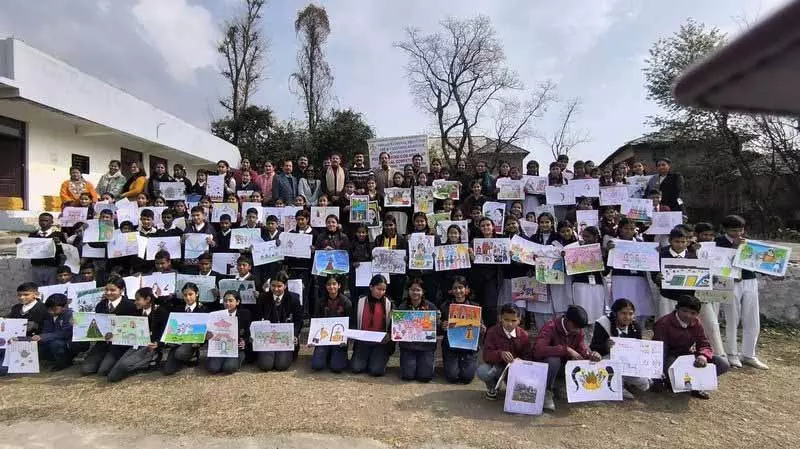 Rangrang Bharat प्रतियोगिता में 100 से अधिक छात्र भाग लेते Rangrang Bharat प्रतियोगिता में 100 से अधिक छात्र भाग लेते