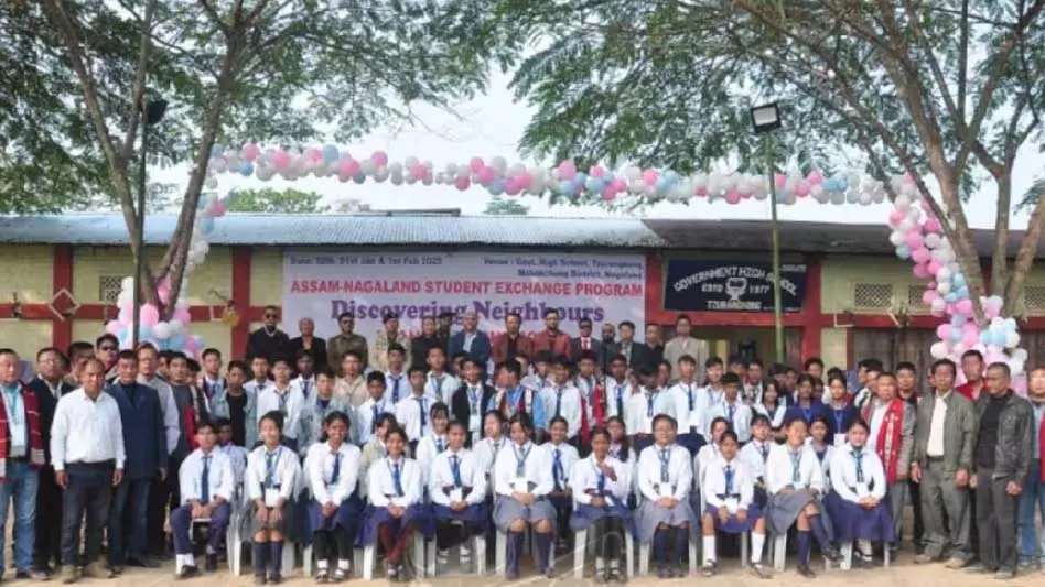 Assam -नागालैंड के छात्र संबंधों को मजबूत करने के लिए Assam -नागालैंड के छात्र संबंधों को मजबूत करने के लिए