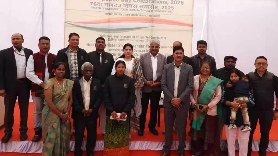 Arunachal प्रतिनिधिमंडल ने पर्यावरणीय स्थिरता के प्रति प्रतिबद्धता दोहराई Arunachal प्रतिनिधिमंडल ने पर्यावरणीय स्थिरता के प्रति प्रतिबद्धता दोहराई