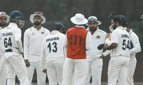 रणजी ट्रॉफी: पिच में कथित छेड़छाड़ को लेकर जम्मू-कश्मीर कैंप का विरोध प्रदर्शन