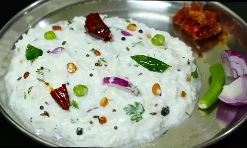 पेरूगु अन्नम रेसिपी