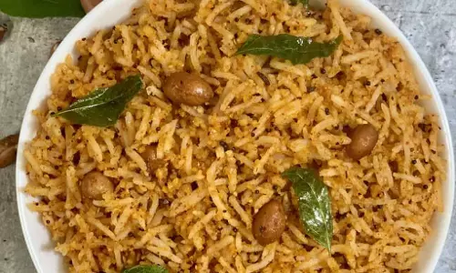 मूंगफली चावल रेसिपी मूंगफली चावल रेसिपी