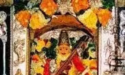 Telangana: वसंत पंचमी के लिए बासर मंदिर में तैयारियां पूरी Telangana: वसंत पंचमी के लिए बासर मंदिर में तैयारियां पूरी