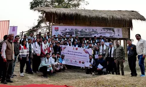 Assam : बेहाली वन्यजीव अभयारण्य में पक्षी गणना  संरक्षण की दिशा में एक कदम