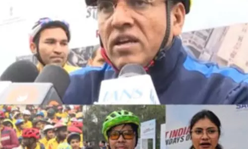 ‘फिट इंडिया संडे ऑन साइकिल’ धीरे-धीरे उत्सव का रूप ले रहा है : मनसुख मंडाविया