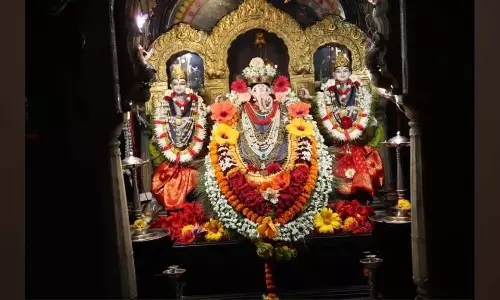 माघी गणेश जयंती: सांगली गणेश मंदिर में भीड़