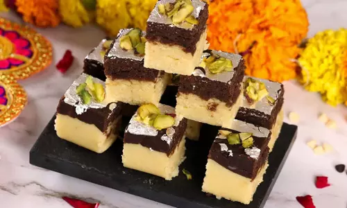 चॉकलेट बर्फी रेसिपी