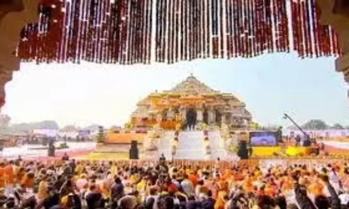 Ayodhya:  बसंत पंचमी पर रामनगरी में  उमड़ी श्रद्धालुओं की भीड़