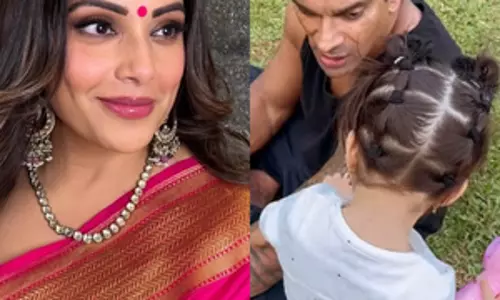 Bipasha Basu ने पति करण सिंह ग्रोवर के साथ देवी के समय की झलक दिखाई