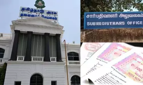 डीड पंजीकरण: कर्मचारियों ने TN सरकार की घोषणा के खिलाफ विरोध प्रदर्शन किया