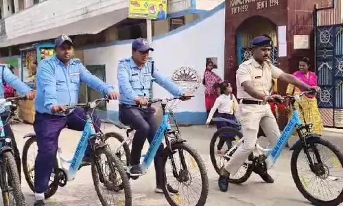 Malda पुलिस ने सुरक्षा बढ़ाने के लिए साइकिल गश्त शुरू की