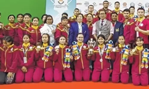 Manipur के वुशु खिलाड़ियों ने 38वें राष्ट्रीय खेलों में चमक बिखेरी, 17 पदक हासिल किए