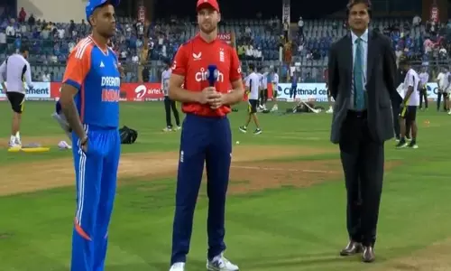 5th T20 match: इंग्लैंड ने टॉस जीता, वानखेड़े में भारत के खिलाफ फील्डिंग का फैसला किया, अर्शदीप ने शमी को मौका दिया 5th T20 match: इंग्लैंड ने टॉस जीता, वानखेड़े में भारत के खिलाफ फील्डिंग का फैसला किया, अर्शदीप ने शमी को मौका दिया