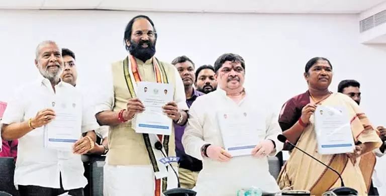 Telangana के जाति सर्वेक्षण से पता चला कि पिछड़ी जातियों की संख्या 56.33% Telangana के जाति सर्वेक्षण से पता चला कि पिछड़ी जातियों की संख्या 56.33%