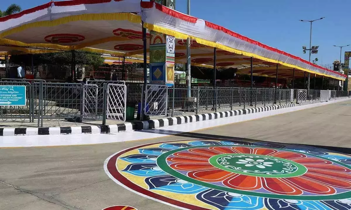 Andhra Pradesh : तिरुमाला में रथ सप्तमी के लिए विस्तृत व्यवस्था Andhra Pradesh : तिरुमाला में रथ सप्तमी के लिए विस्तृत व्यवस्था