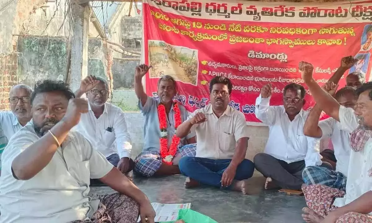 Kakrapalli में थर्मल पावर प्लांट के निर्माण का कड़ा विरोध Kakrapalli में थर्मल पावर प्लांट के निर्माण का कड़ा विरोध