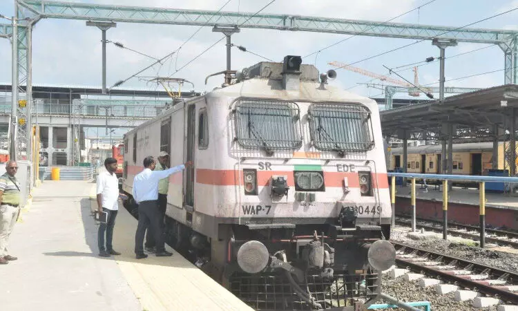 Madurai-Bodinayakkanur इलेक्ट्रिक लोको ट्रेन का ट्रायल रन सफलतापूर्वक किया गया