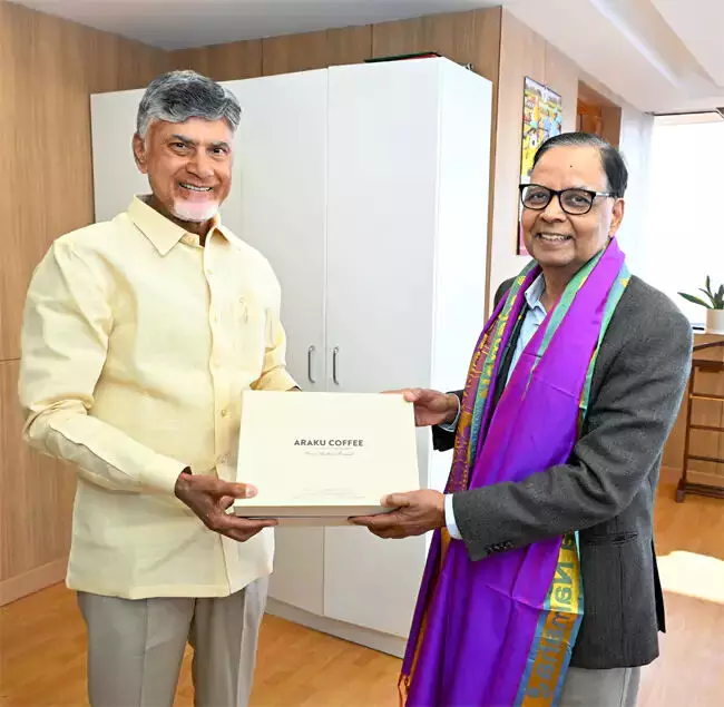 आंध्र प्रदेश ने बहुत कुछ खो दिया इसका समाधान होना चाहिए: Chandrababu to Arvind Panagariya