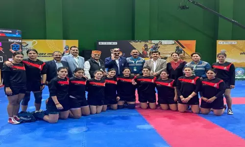 Himachal: Women, win, kabaddi, gold,महिलाएँ, कबड्डी,  , स्वर्ण, जीत,  महिलाओं ने कबड्डी में जीता स्वर्ण