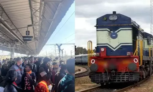 Deoria: प्रयागराज मार्ग पर तीन दिनों तक आधा दर्जन गाड़ियां निरस्त हुई Deoria: प्रयागराज मार्ग पर तीन दिनों तक आधा दर्जन गाड़ियां निरस्त हुई