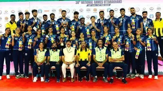 Kerala वॉलीबॉल टीम ने राष्ट्रीय खेलों में खेल परिषद से बदला लिया