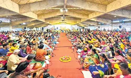 Telangana: 10वां हैदराबाद त्यागराज आराधना संगीत समारोह संपन्न Telangana: 10वां हैदराबाद त्यागराज आराधना संगीत समारोह संपन्न