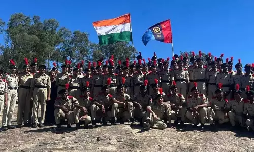 MITS एनसीसी कैडेट्स ने हॉर्सले हिल्स की यात्रा की