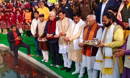 Haryana : सरकार सरस्वती नदी को पुनर्जीवित करने के लिए Haryana : सरकार सरस्वती नदी को पुनर्जीवित करने के लिए