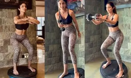 Shilpa Shetty video: शिल्पा शेट्टी की वर्कआउट वीडियो वायरल Shilpa Shetty video: शिल्पा शेट्टी की वर्कआउट वीडियो वायरल