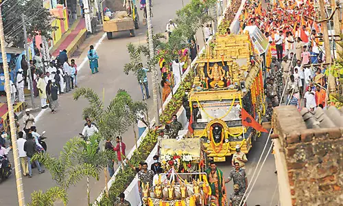 Andhra: अरासवल्ली में रथ सप्तमी उत्सव
