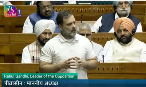 राष्ट्रपति के अभिभाषण पर राहुल गांधी ने खड़े किए सवाल