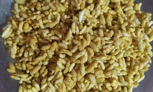 मीठे मुरमुरे चावल की रेसिपी