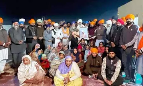 2023 सतलुज बाढ़ पीड़ितों ने Sarhali Sect के प्रमुख से मुलाकात की