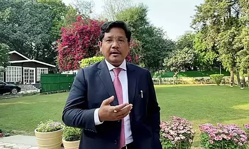 Meghalaya के सीएम कोनराड के. संगमा ने केंद्रीय बजट 2025-26 की सराहना की Meghalaya के सीएम कोनराड के. संगमा ने केंद्रीय बजट 2025-26 की सराहना की