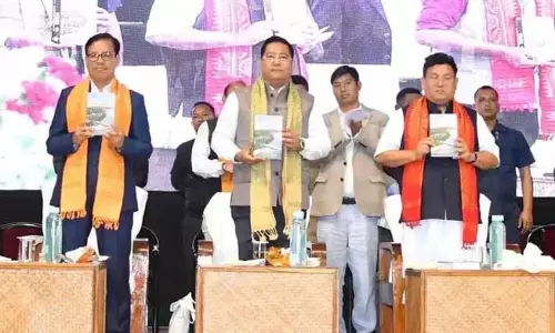 NLA अध्यक्ष शारिंगेन ने कोकराझार में चौथे साहित्य महोत्सव में भाग लिया NLA अध्यक्ष शारिंगेन ने कोकराझार में चौथे साहित्य महोत्सव में भाग लिया