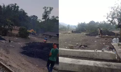Assam : प्रतिबंध के बावजूद मार्गेरिटा में अवैध कोयला खनन जारी