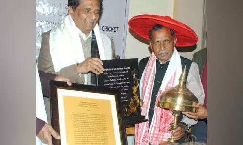 Assam के दिग्गज क्रिकेटर नवाब अली को क्रिकेट प्रतिभा को बढ़ावा Assam के दिग्गज क्रिकेटर नवाब अली को क्रिकेट प्रतिभा को बढ़ावा