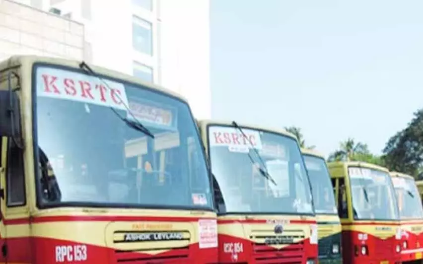 केरल में KSRTC कर्मचारियों ने 24 घंटे की हड़ताल शुरू