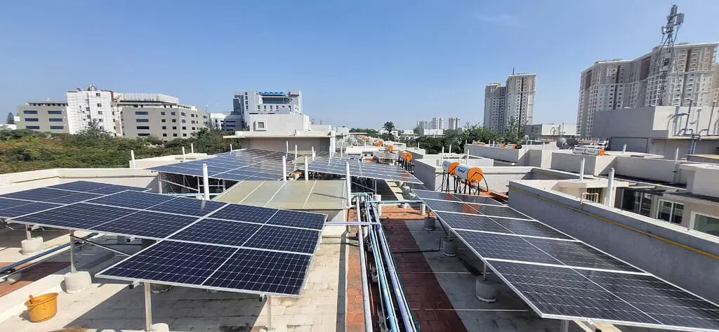 Solar rooftop : सामान्य क्षेत्र के लिए हरित ईंधन ऊर्जा