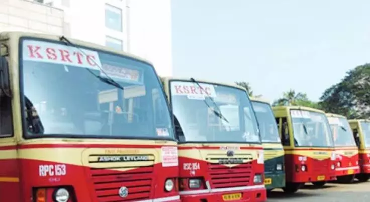 केरल में KSRTC कर्मचारियों ने 24 घंटे की हड़ताल शुरू की