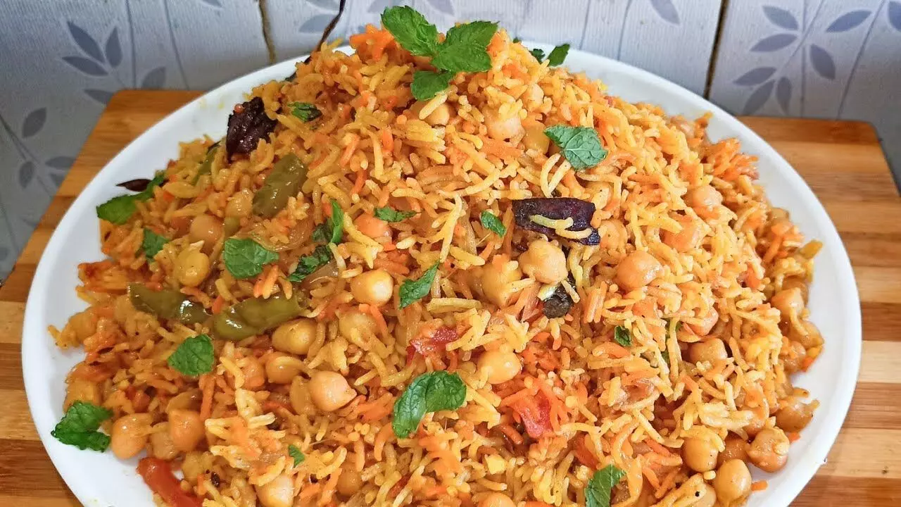 Kabuli Chana Pulao मेहमान को परोसे यह शानदार डिश