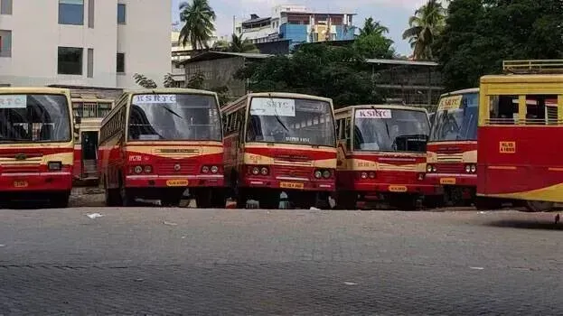 विभिन्न मांगों को लेकर टीडीएफ के नेतृत्व में 24 घंटे की KSRTC हड़ताल शुरू