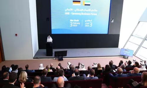 यूएई-जर्मन बिजनेस फोरम Abu Dhabi में आयोजित किया गया यूएई-जर्मन बिजनेस फोरम Abu Dhabi में आयोजित किया गया
