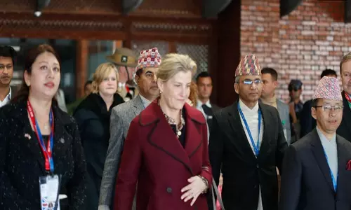 डचेस ऑफ एडिनबर्ग, सोफी, 6 दिवसीय शाही यात्रा पर Kathmandu पहुंचीं